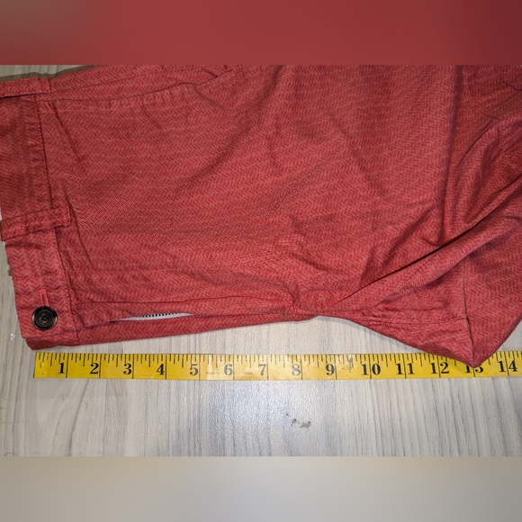 J Crew Shorts Mens 31W Pink Salmon Gramercy Chinos Flat Front 8.5" Preppy A040 - Picture 11 of 14